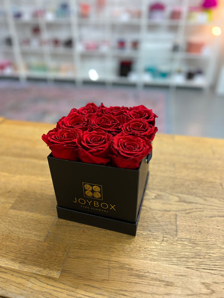 Everlasting Rose Petite Luxe Box- Black