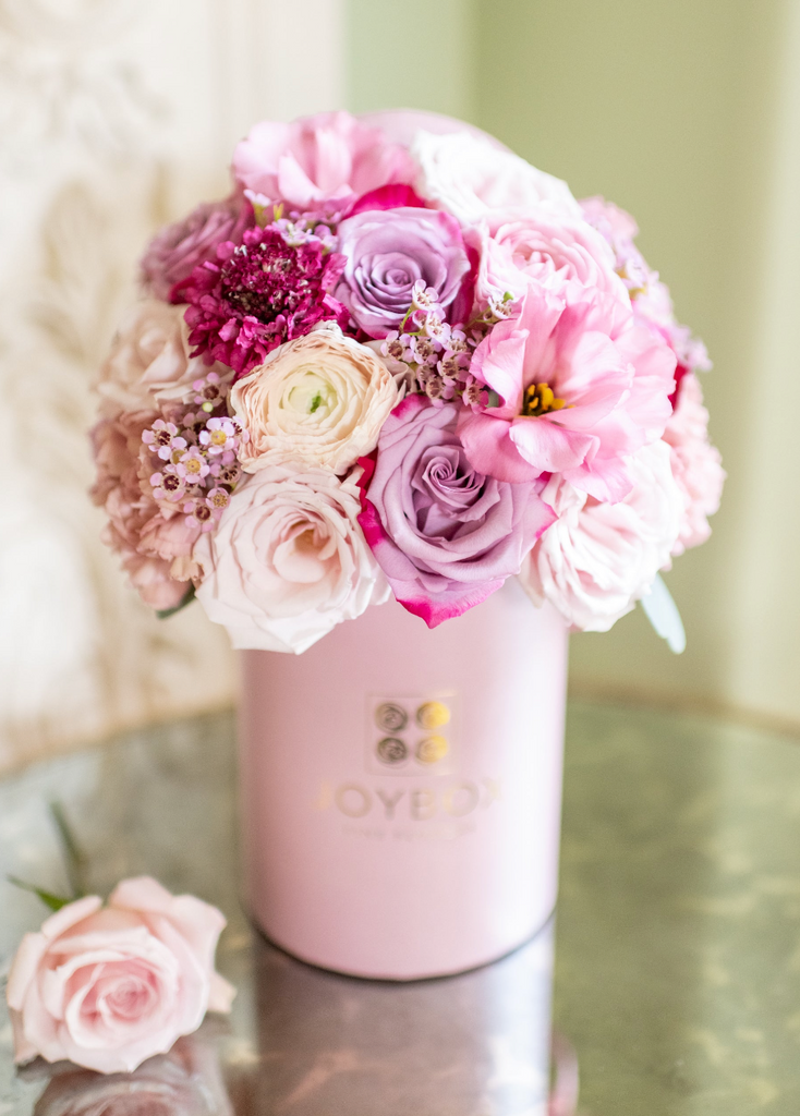 Petite Round Luxe JoyBox Joy Box Flowers