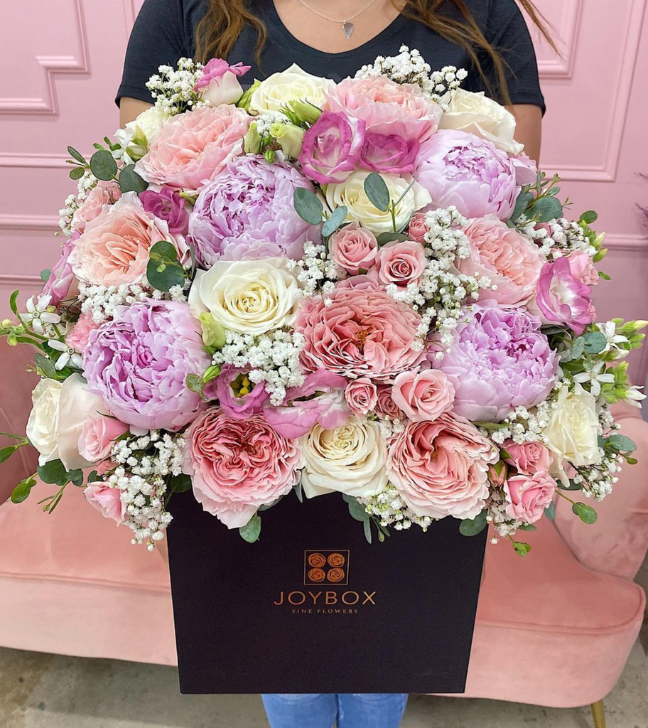 Black Luxe JoyBox (choose size) Joy Box Flowers