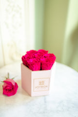Everlasting Rose Hex Box- Petite